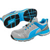 Puma Sicherheitsschuhe Xcite Grey Low S1P ESD HRO SRC mit Fiberglaskappe, Schnellverschluss und sockenähnlicher Passform