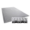 Bodenbelag Arbeitsplatzmatten Miltex Arbeitsplatzmatte Yoga Flex Basic, Naturkautschukbelag, Einzelmatte,  grau
