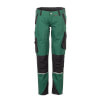 Planam Bundhose Norit grün - schwarz Arbeitshose aus elastischem Gewebe speziell für Damen
