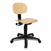 Arbeitsdrehstühle TOPSTAR FACTORY 100 Sitz u. Lehne aus Buchenholz, Toplift, 