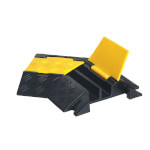 Winkelstück für Kabelbrücken im 45 Grad Winkel für 2 Kanäle