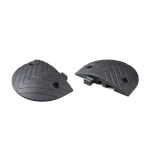 Fahrbahnschwelle Endstück schwarz für Richtgeschwindigkeit 30 km/h