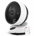 X4-LIFE Floor Fan Pinguin DX Bodenventilator 3 Schaltstufen Bodenventilator mit Touch-Steuerung oder Fernbedienung