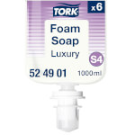 Tork 524901 luxuriöse Schaumseife mit Blütenduft Premium Seife für Spendersystem S 4