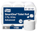 Tork 472242 SmartOne Toilettenpapier Advanced 2-lagig für Spendersystem T8