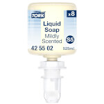 Tork 425502 Mild-Duftende Hand Mini Flüssigseife Premium Seife für Spendersystem S5