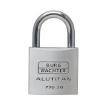 Burg Wächter Zylinder-Vorhangschloss AluTitan 770 20 massiver Aluminiumkörper