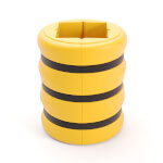 boplan Säulenschutz KP Protector 500 Trägerschutz mit 2,2 kJ Schlagfestigkeit, Flex Impact