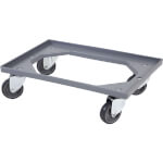 Transportroller für Eurobox 40 x 30 cm mit 4 kugelgelagerten Rollen