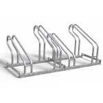 wolk Bügelparker für 4 Räder Fahrradständer wetterfest, Radeinstellung individuell bei Montage