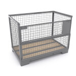 Schake Euro Gitterbox (DB-Gitterbox) für sperrige unverpackte Transportgüter