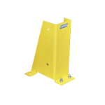 Mottez Anfahrschutz U-Profil Stahl dreiseitiger Schutz, gelb zum Aufdübeln