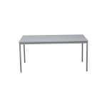 C+P 4-Fuß-Tisch als Mehrzwecktisch Gestell aus Vierkant-Stahlrohr 30 x 30 mm, 25 mm Niveauregulierung