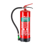 Gloria Schaum-Feuerlöscher S6BF mit Handhebelamatur und Manometer