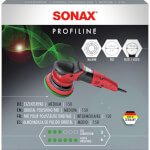 sonax PolierSchwamm gelb 165 Dual Action FinishPad Polierpad für Exzentermaschinen mit großem 150mm Stützteller