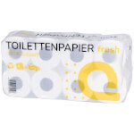 Toilettenpapier fresh 4-lagig, 8 Rollen à 150 Blatt