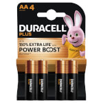 Duracell Plus Power Boost Alkaline Batterie AA (MN1500/LR6) 1.5 V