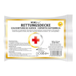 Wundmed Rettungsdecke Gold-Silber schützt vor Kälte und Hitze