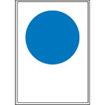 Gebots-Kombischild mit einem Gebotsschild (d = 10,0 cm)