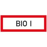 Hinweisschild für die Feuerwehr BIO I