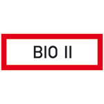Hinweisschild für die Feuerwehr BIO II