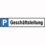 Parkplatzschild
