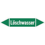 SafetyMarking Rohrleitungspfeil Löschwasser