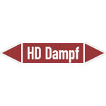 Rohrleitungspfeil HD Dampf