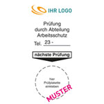 Individuell gefertigte Grundplaketten aus PVC-Folie