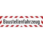 SafetyMarking Hinweisschild Baustellenfahrzeug