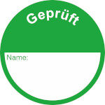 Qualitätskennzeichnungsetiketten