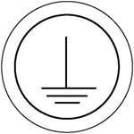 Kennzeichnung an Betriebsmitteln auf Bogen Schutzleiter