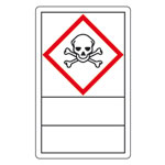 GHS Gefahrensymbole auf Rolle