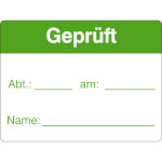 Qualitätskennzeichnungsetiketten in verschiedenen Versionen