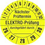 Prüfplakette