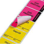 Etiketten - Qualtätssicherung verschiedene Versionen