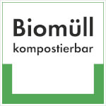 Abfallkennzeichnung - Textschild Biomüll