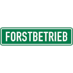 SafetyMarking Hinweisschild Forstbetrieb