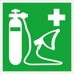 Erste-Hilfe-Schild - langnachleuchtend Wiederbelebungsgerät