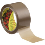 Scotch® Verpackungsklebeband 305 braun, leise, für leichte Kartons,