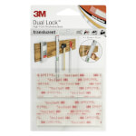 3M Dual Lock Klebe und Klett, vier Streifen temporäre Befestigung für Innen und Außen,