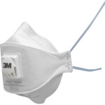 3M Atemschutzmaske Aura, Schutzstufe FFP 2 NR D, mit Cool Flow? Ausatemventil, Einsatzlimit: 10-facher Grenzwert,