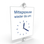 Hinweisschild - Gewerbe und Privat Ladentürschild