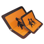 Schulbusschild, klappbar