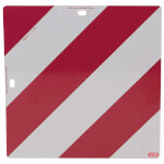 Nachtparktafel starr, rot/weiß , bauartgeprüft