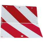 Nachtparktafel klappbar, rot/weiß , bauartgeprüft