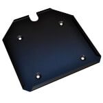 SafetyMarking Gefahrzettel Einschubrahmen für Gefahrzettel 25,0 cm x 25,0 cm