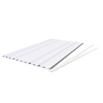 Permaflex C-Profil - Beschriftungsstreifen Kartonstreifen perforiert auf die Breiten des C-Profils