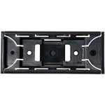 Kennflex PBT-Kunststoff Schilderträger mit Endkappen und Adapter zum Einstecken von gravierten und bedruckten Schildern