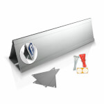 SafetyMarking Parkplatzbegrenzung mit Schilderhalter zur Abgrenzung und Kennzeichnung von Parkplätzen